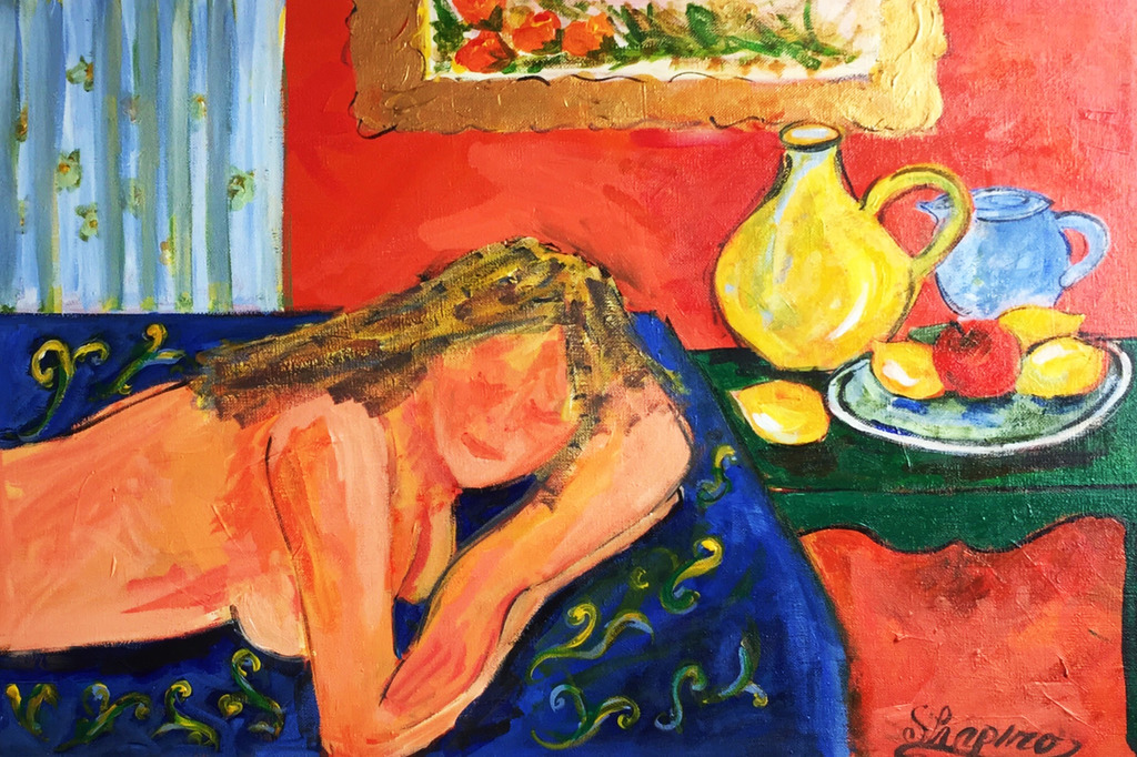 28. Sleeping lady red